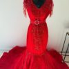Robe Flamboyance Écarlate