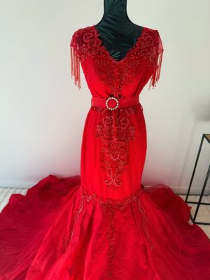 Robe Flamboyance Écarlate