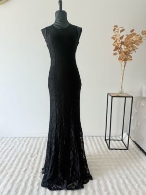 Robe Velours Noir